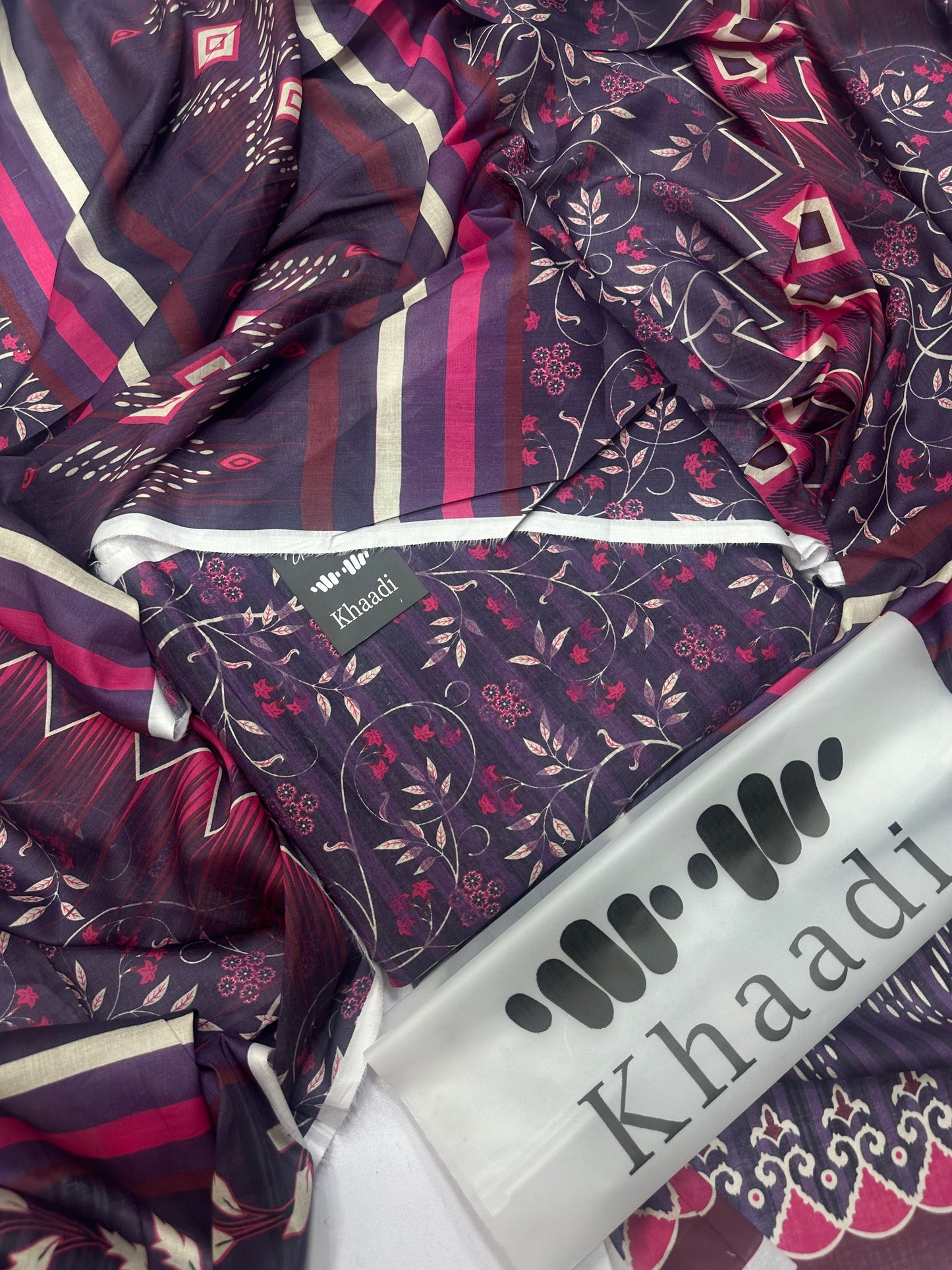 KHAADI FLORAL PURPLE (ZM-01)