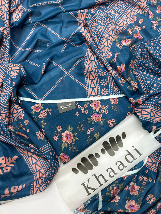 KHAADI FLORAL BLUE (ZM-05)