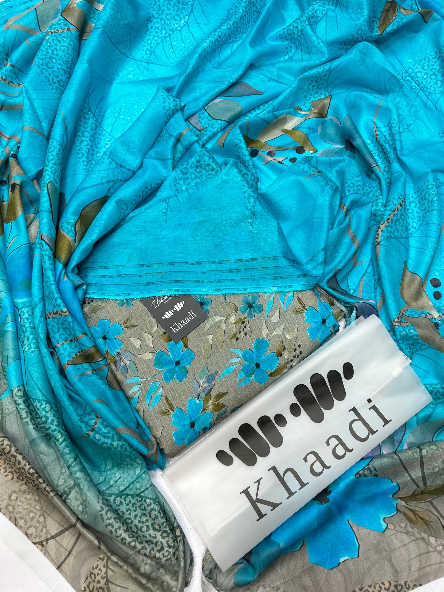 KHAADI FLORAL GRAY FEROZI (ZM-08)